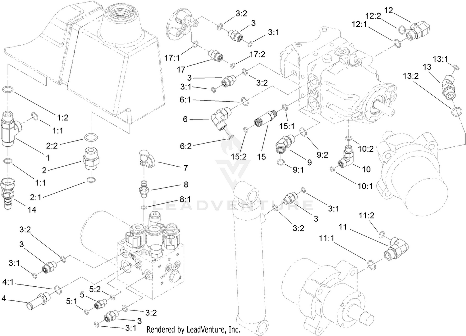 Hydraulic Fitting Assembly