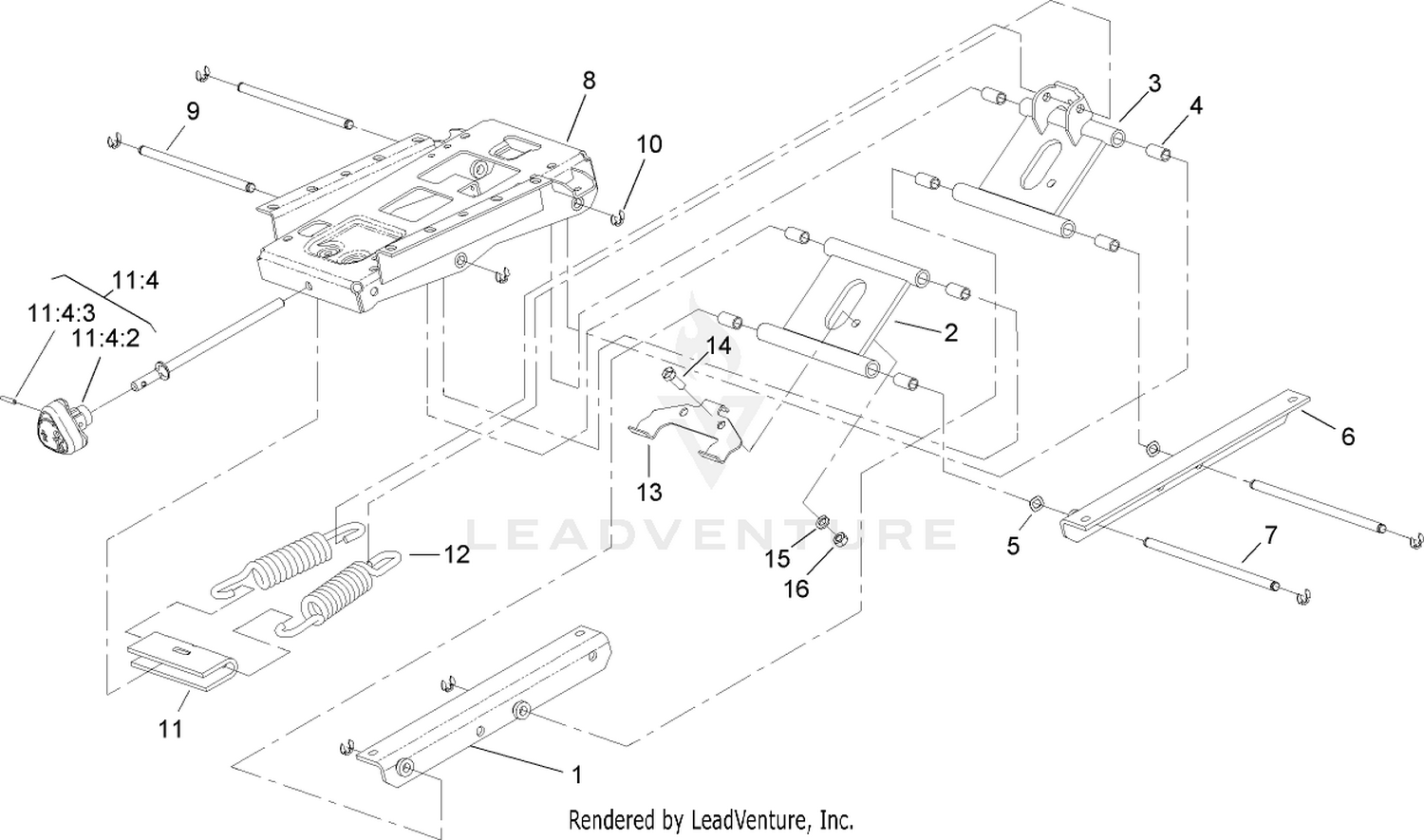 Suspension Assembly No. 106-8085