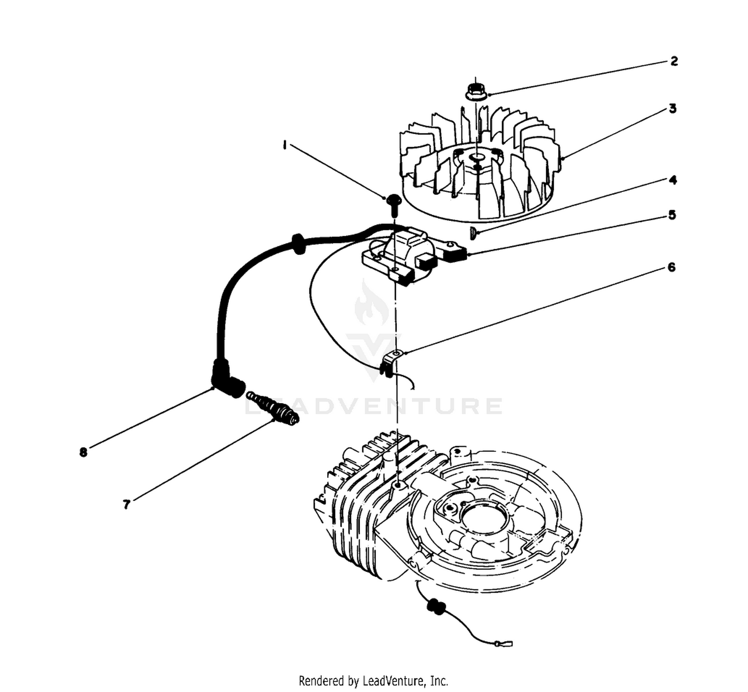Ignltion Assembly (model No. 47ph7)