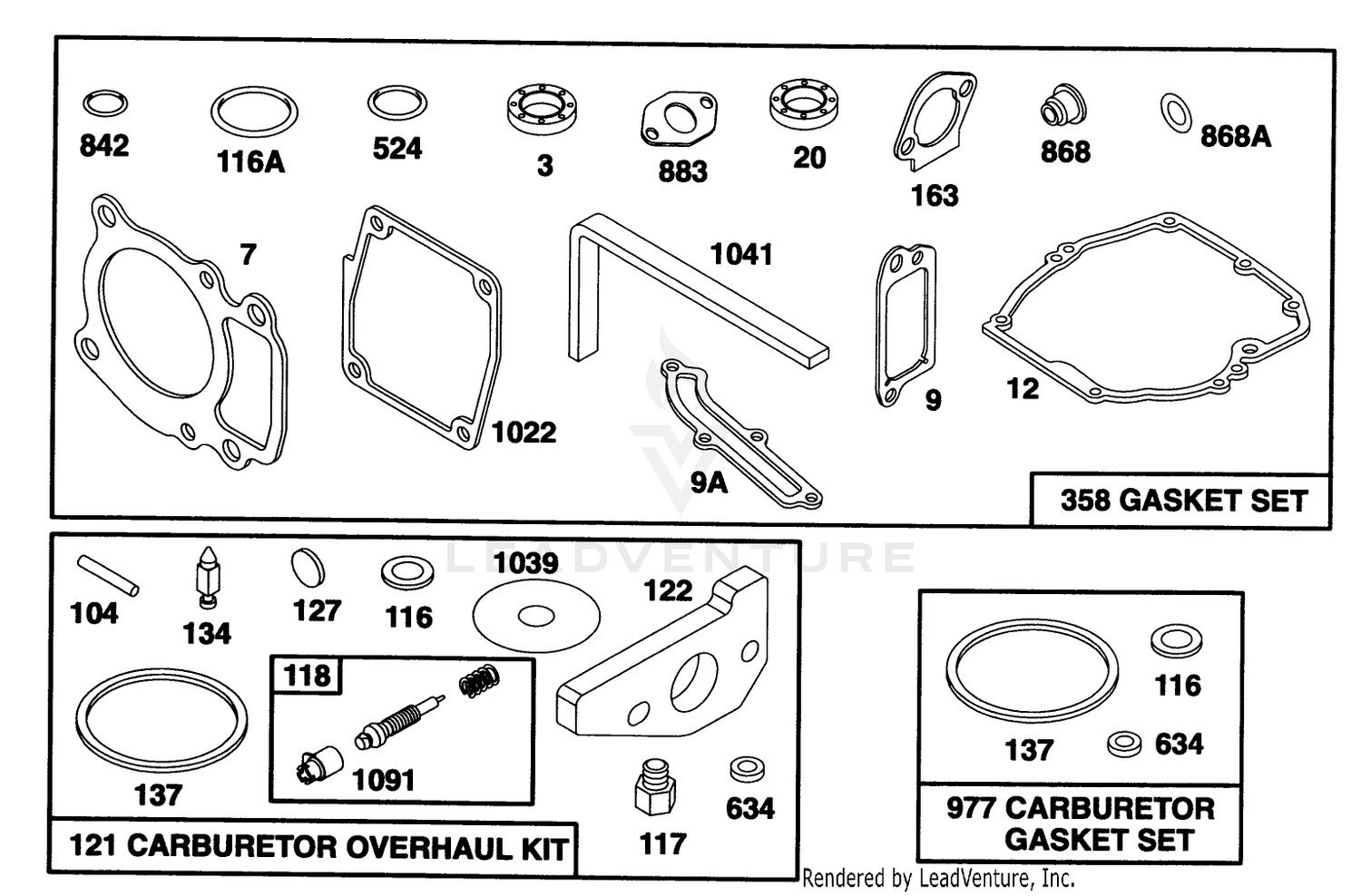 Engine Gts 150 (model No. 20465 Only)(model No. 97772-0310-A2) 8