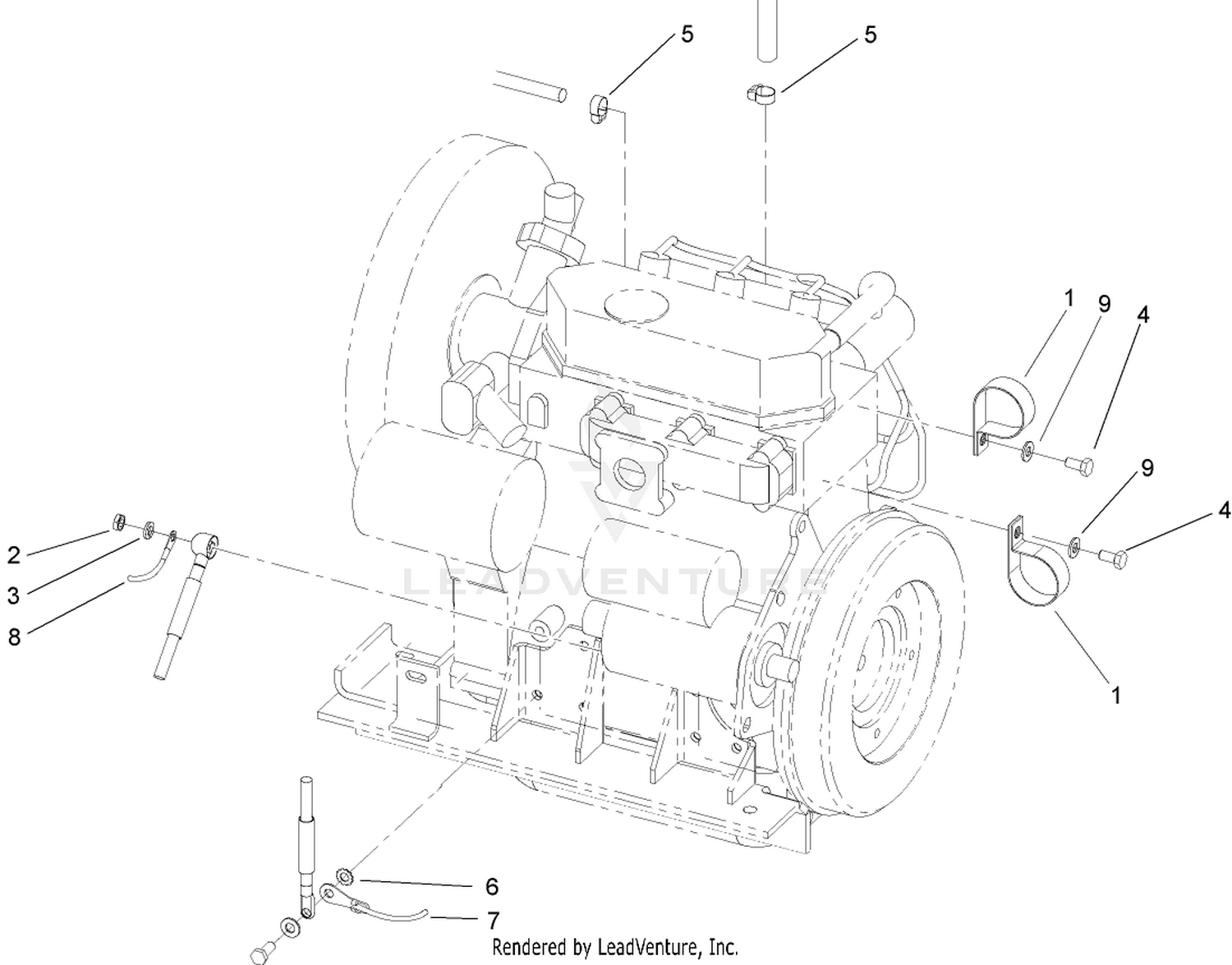 Engine Installation Assembly