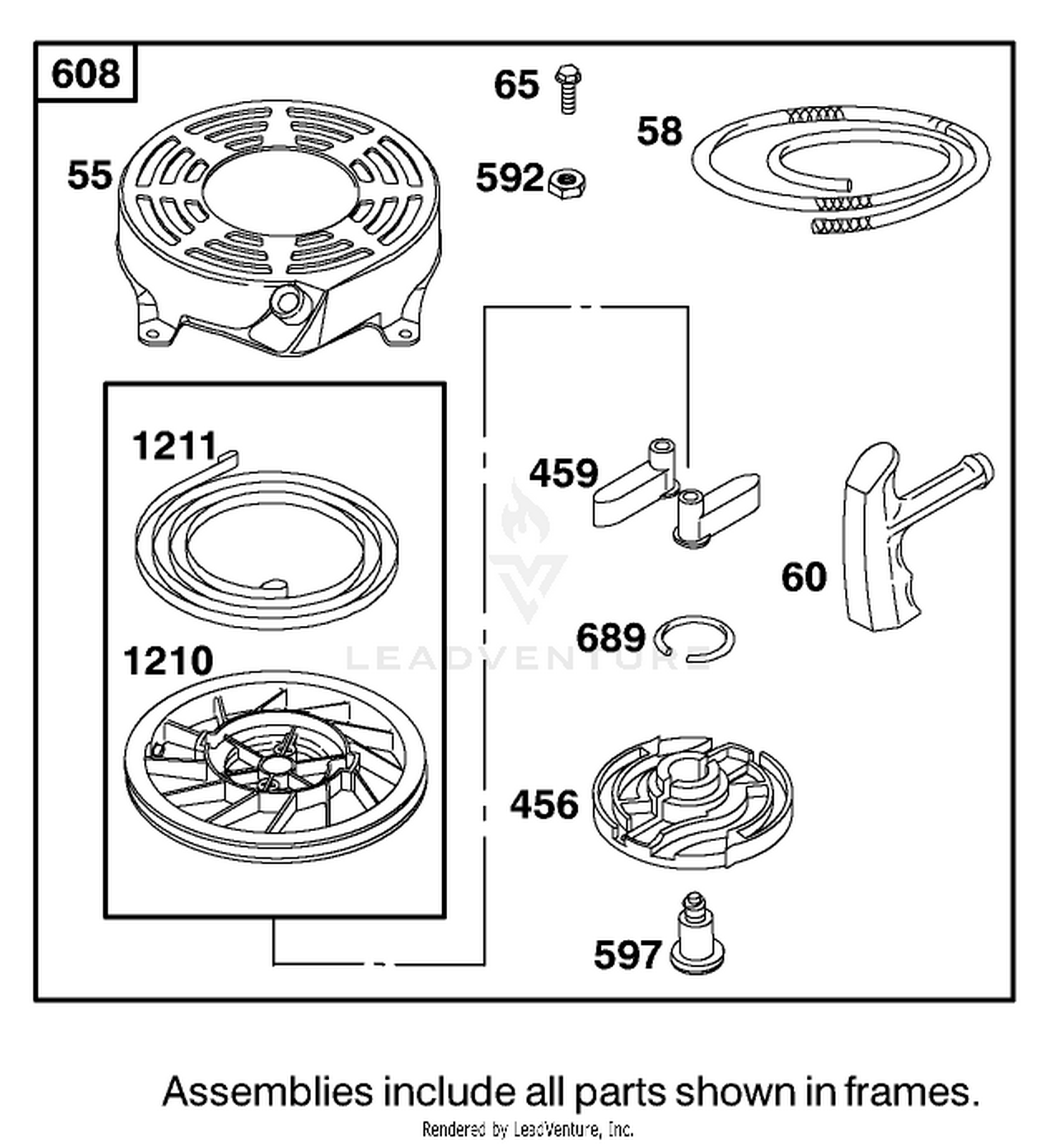 Engine Briggs  Stratton Model 12h802-1776-B1 8