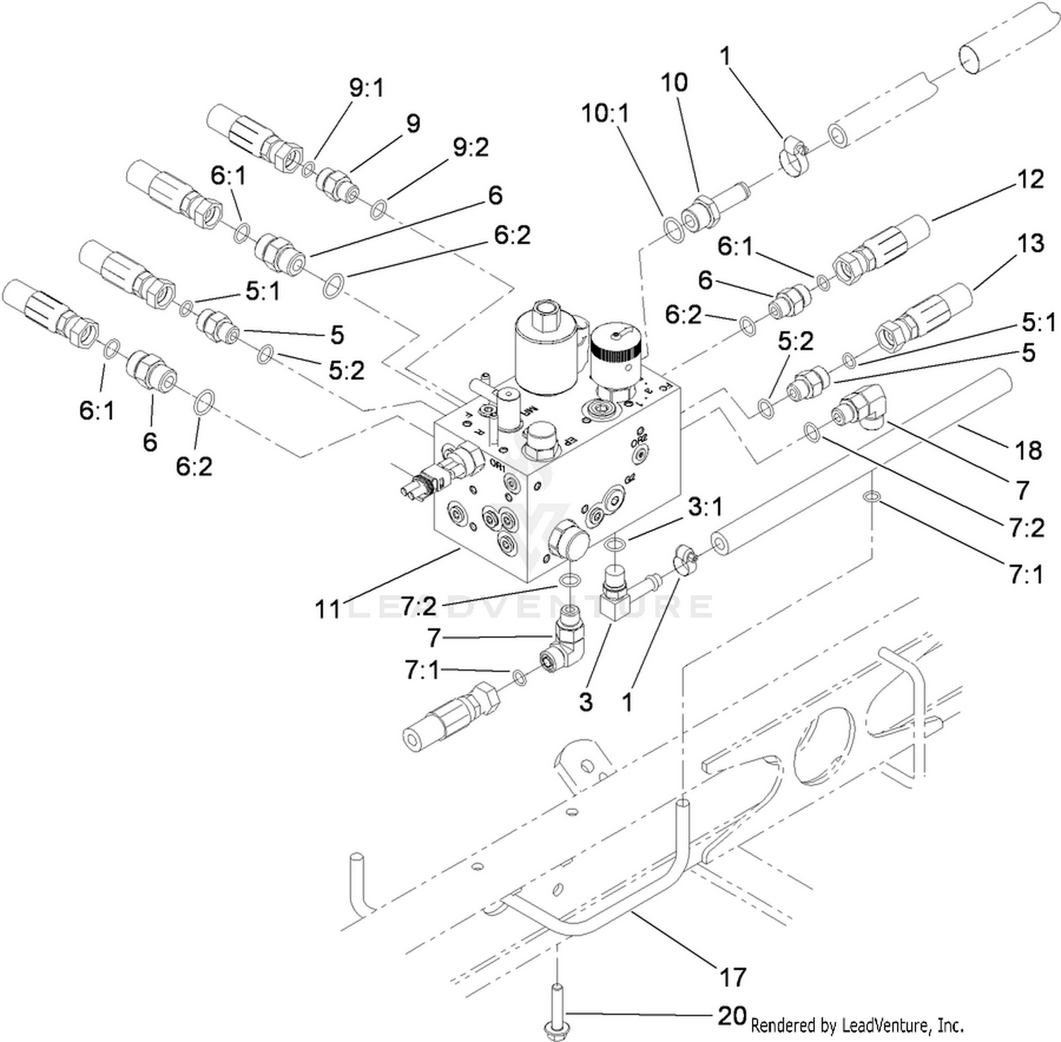 Manifold Block Assembly