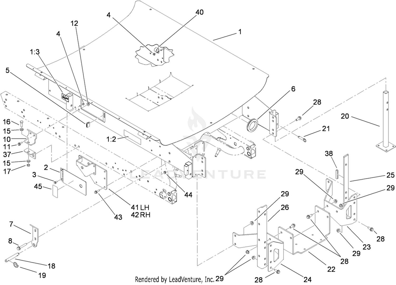 Skid and Frame Assembly