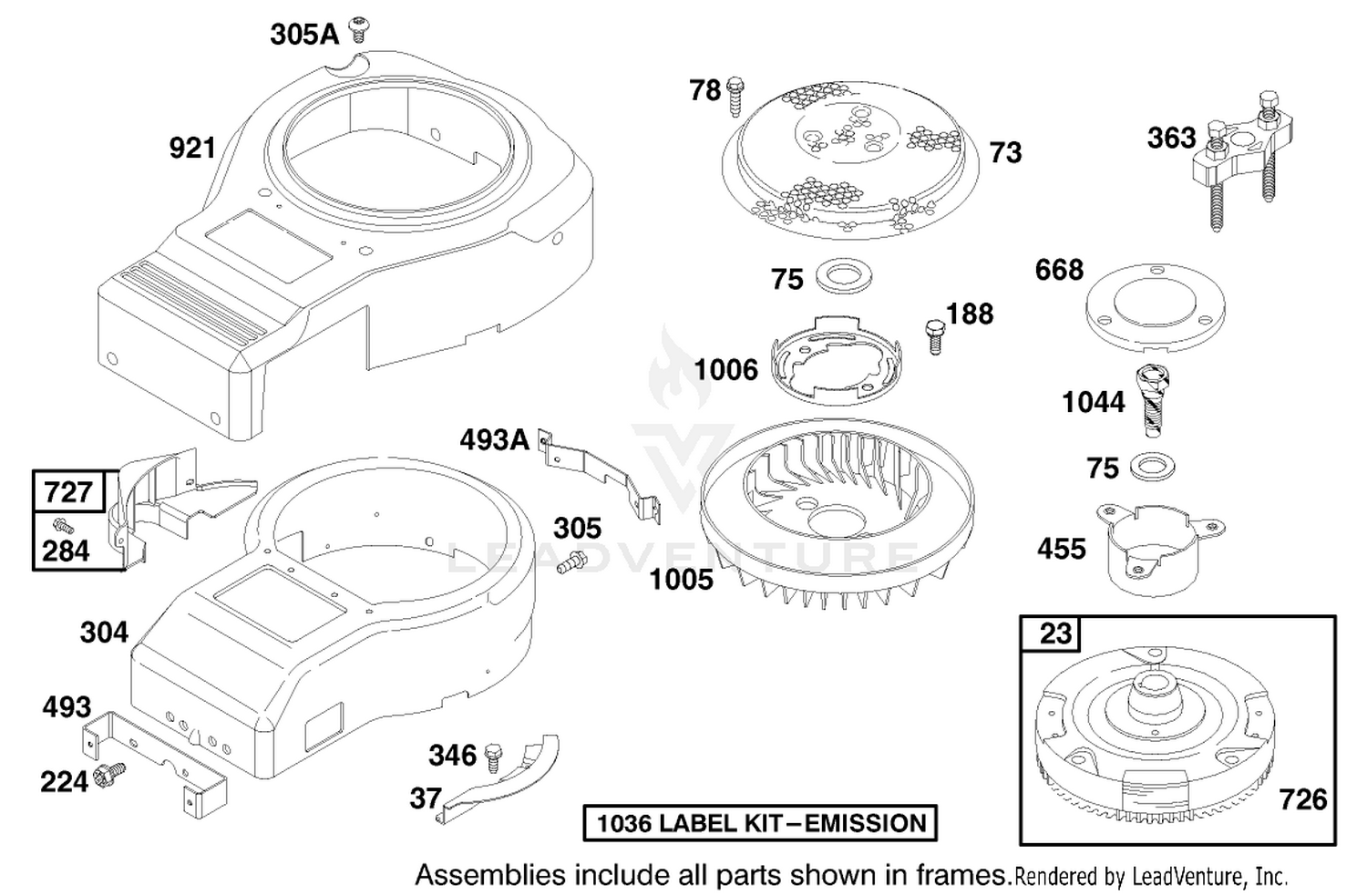 Engine Briggs  Stratton Model 28q777-0668-E1 7