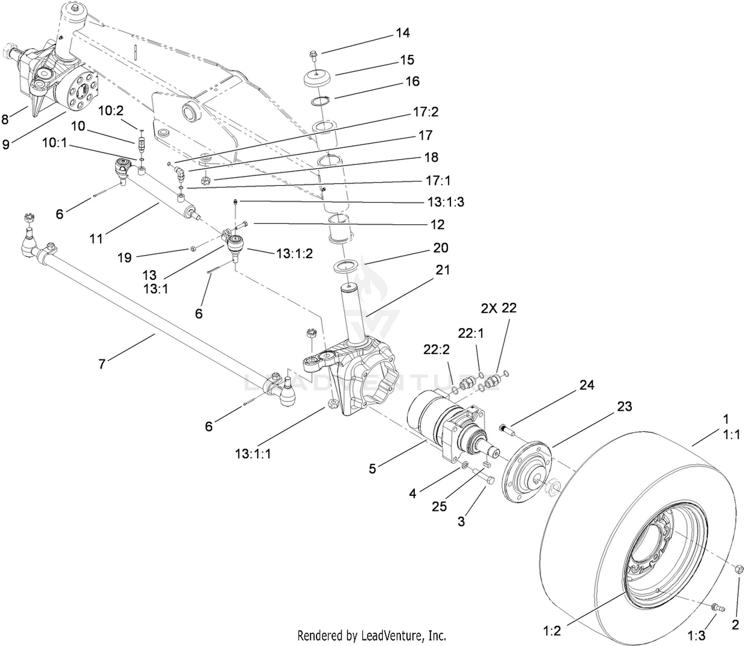 Rear Axle Assembly