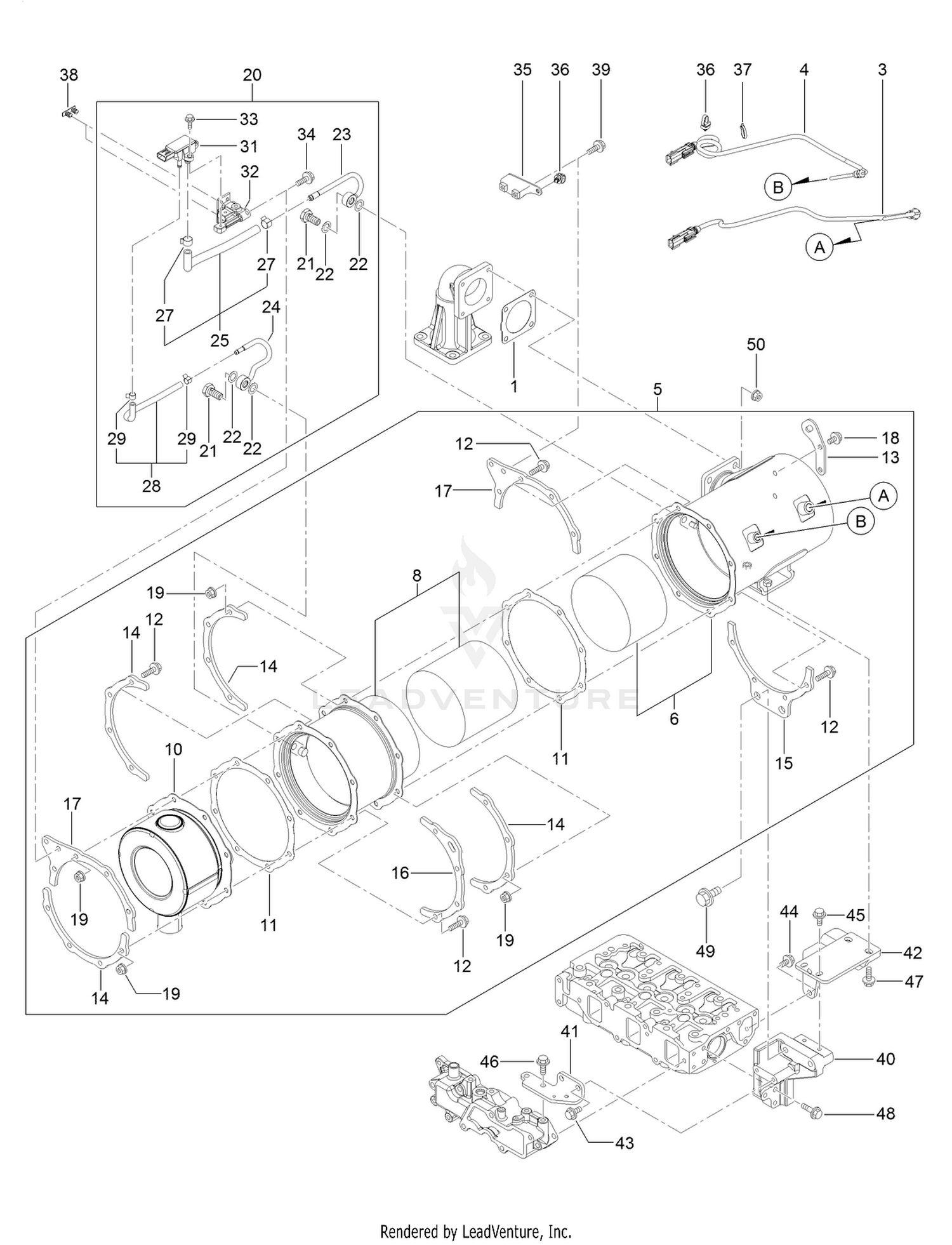 Diesel Particulate Filter Assembly