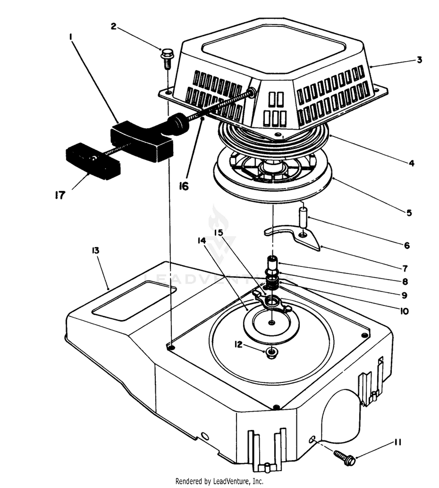 Recoil Assembly (engine No. Vmm1-5)