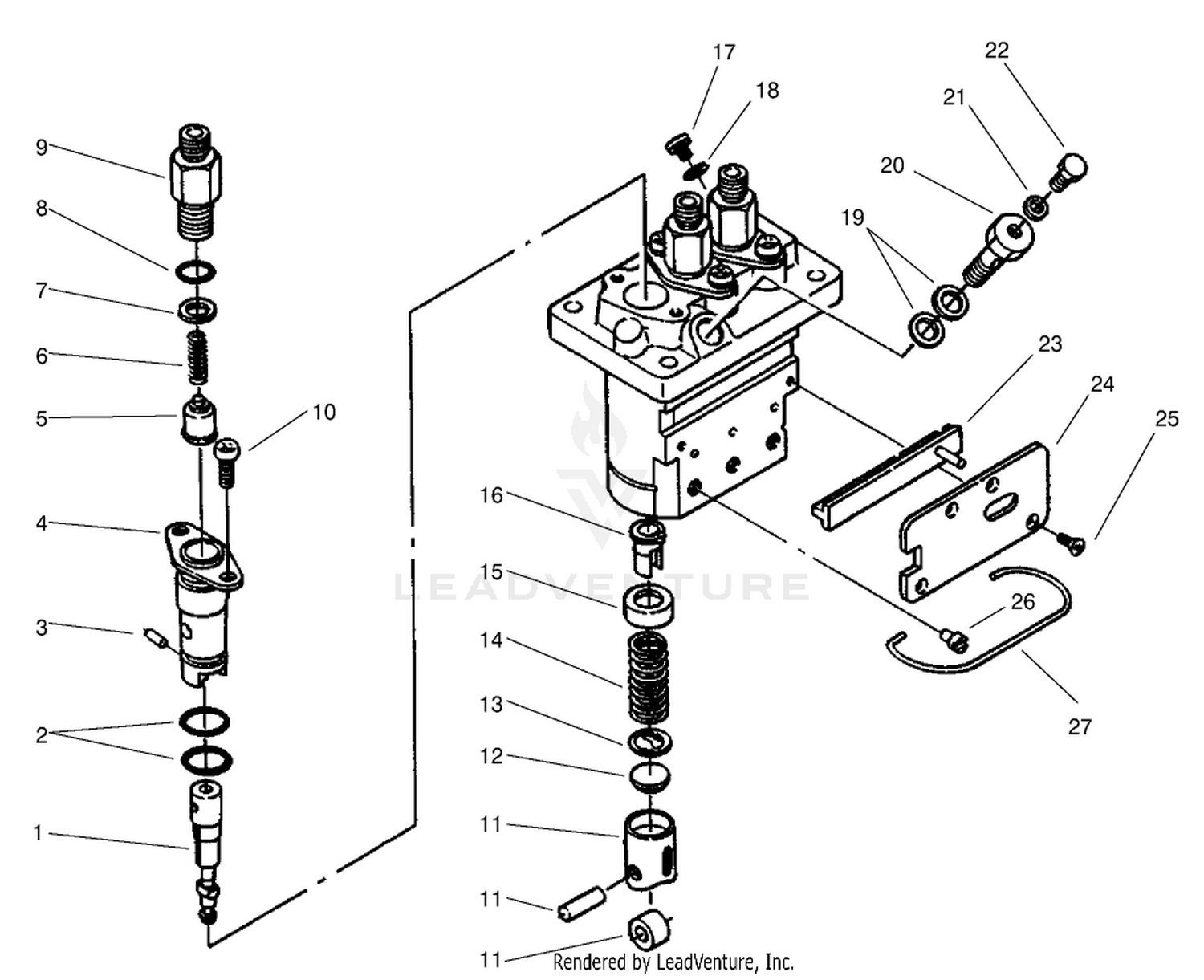 Injection Pump Assembly No. 98-9643