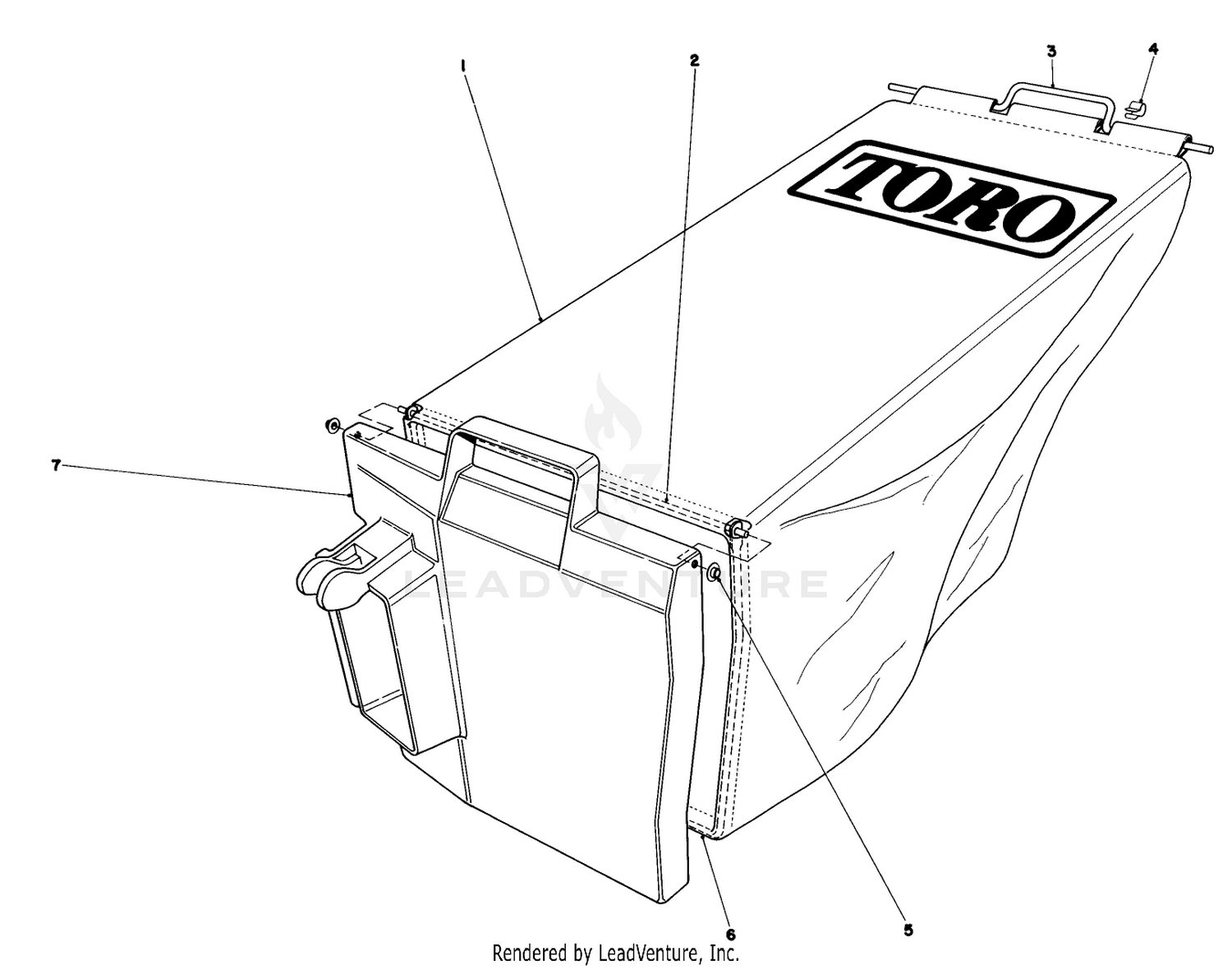 Grass Bag Assembly No. 11-4949