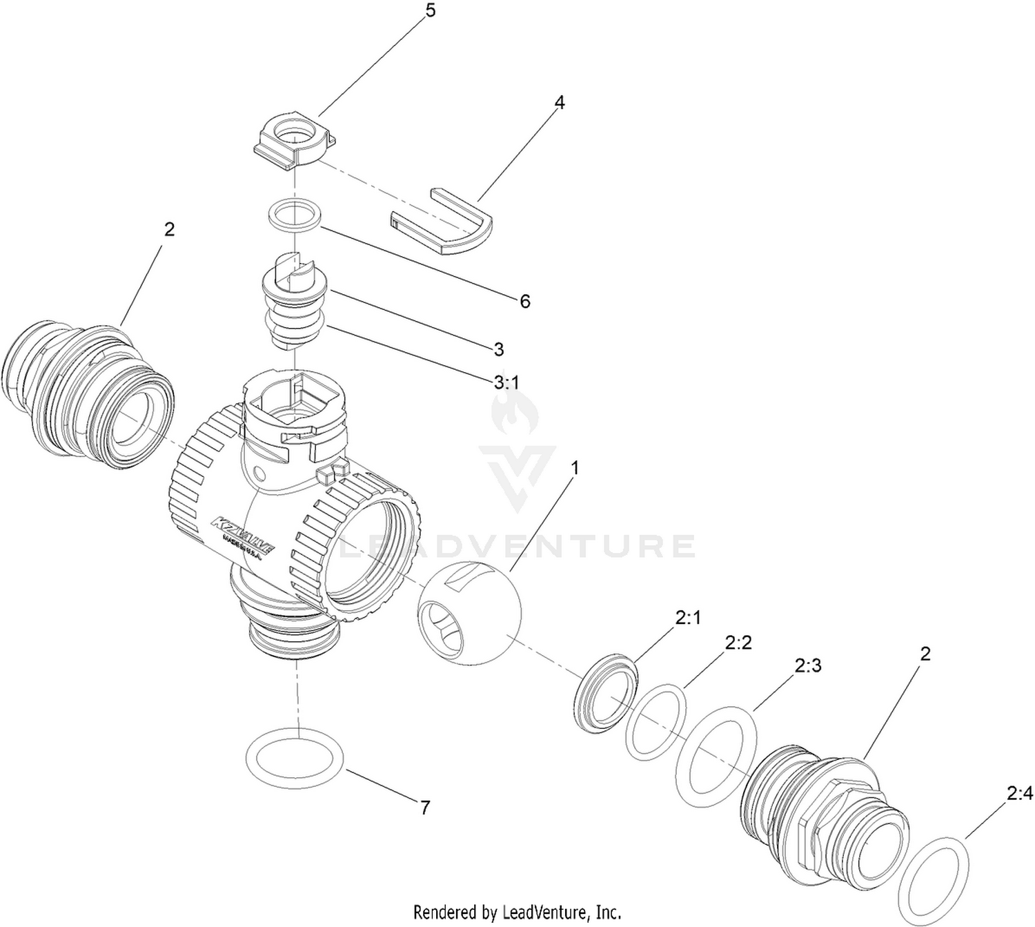 QD Manifold Assembly No. 161-4111