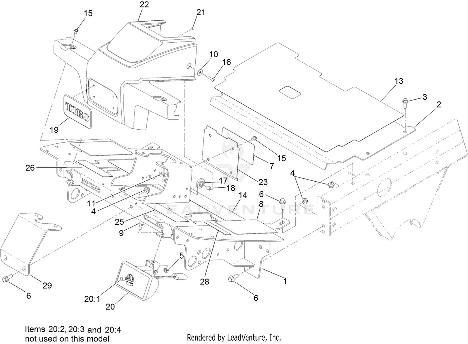Operator Platform Assembly
