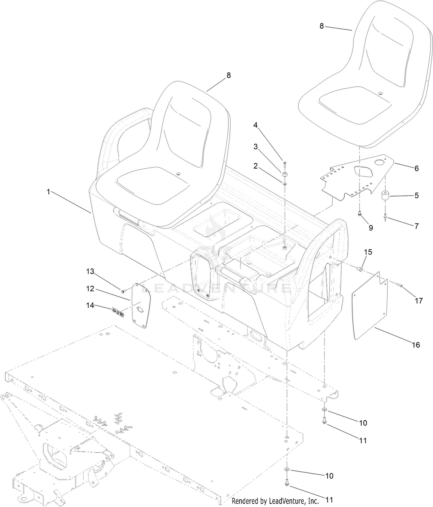 Seatbase Assembly
