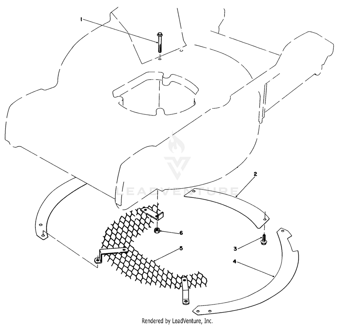Leaf Shredder Kit No. 59101 (optional)