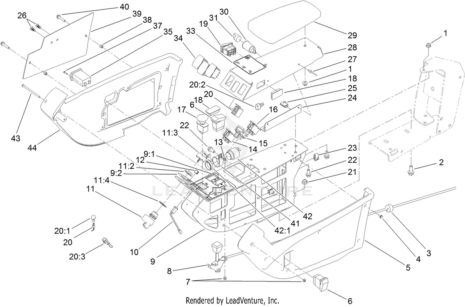 Control Console Assembly