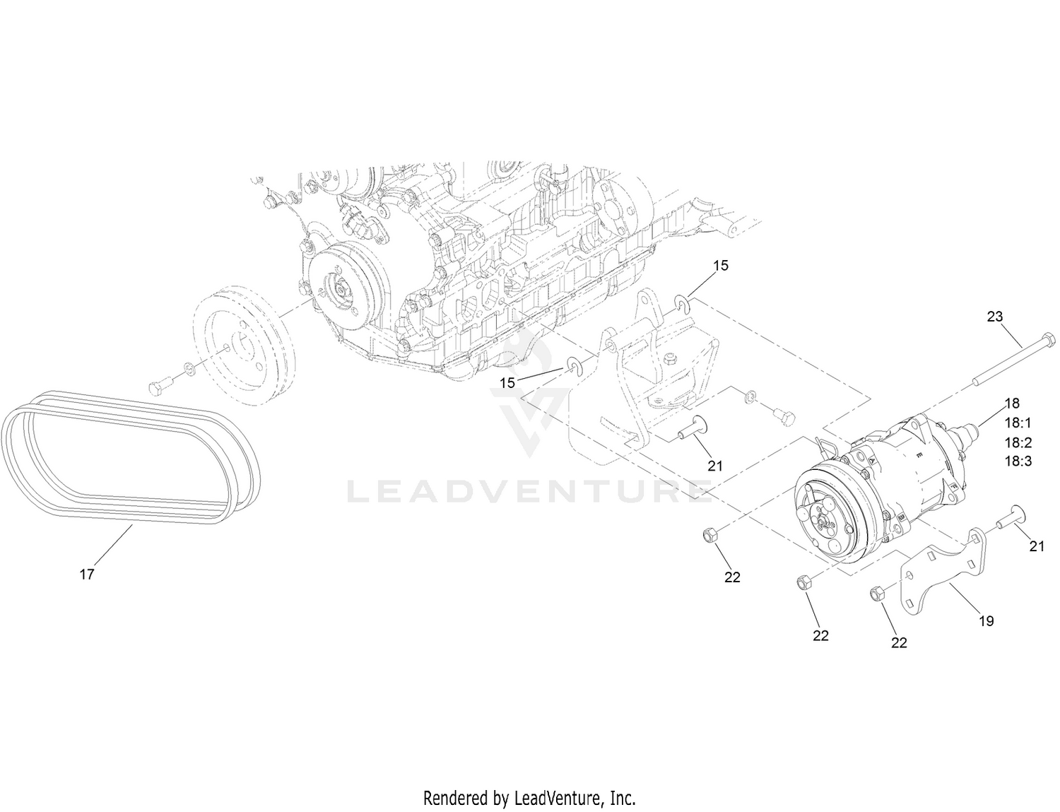 A/C Compressor Assembly