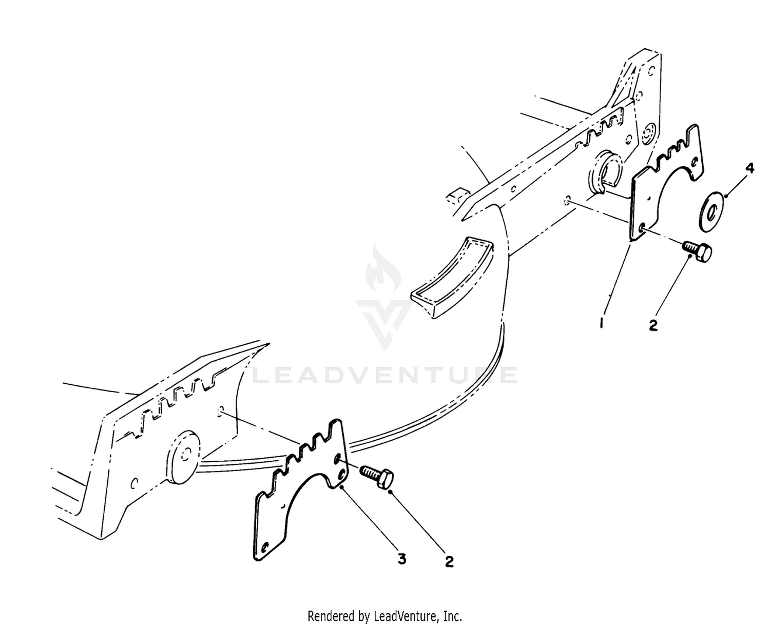 Wear Plate Kit Model No. 49-4080 (optional)