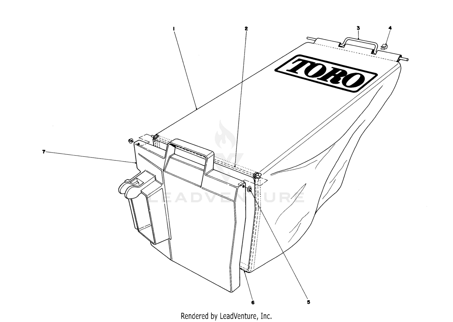 Grass Bag Assembly No. 8-0669