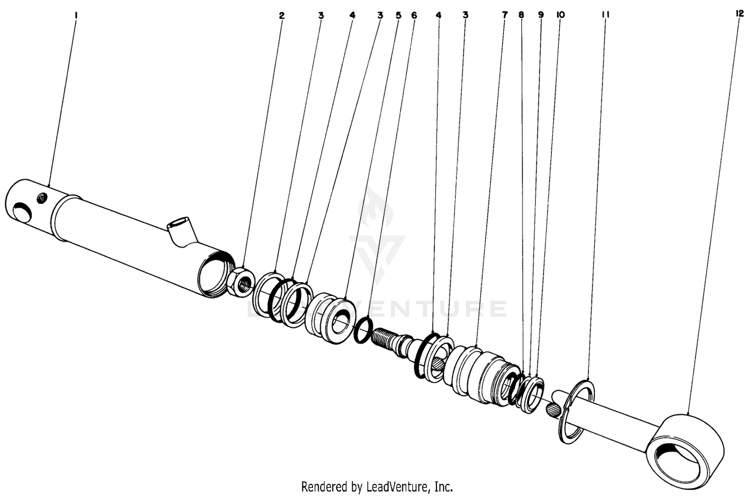 Hydraulic Cylinder No. 43-5260