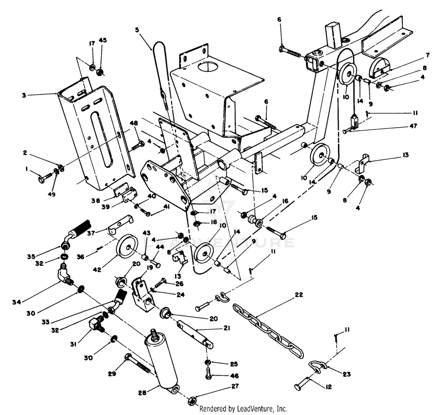 Cutting Unit Lift Assembly