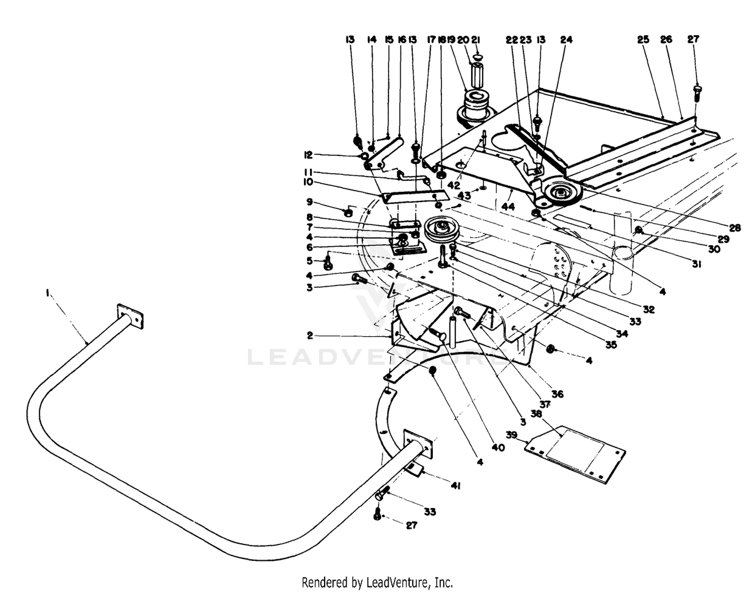 Grass Collector Model 30561 (continued)(optional On Units With Serial No. 90001 Thru 90200)