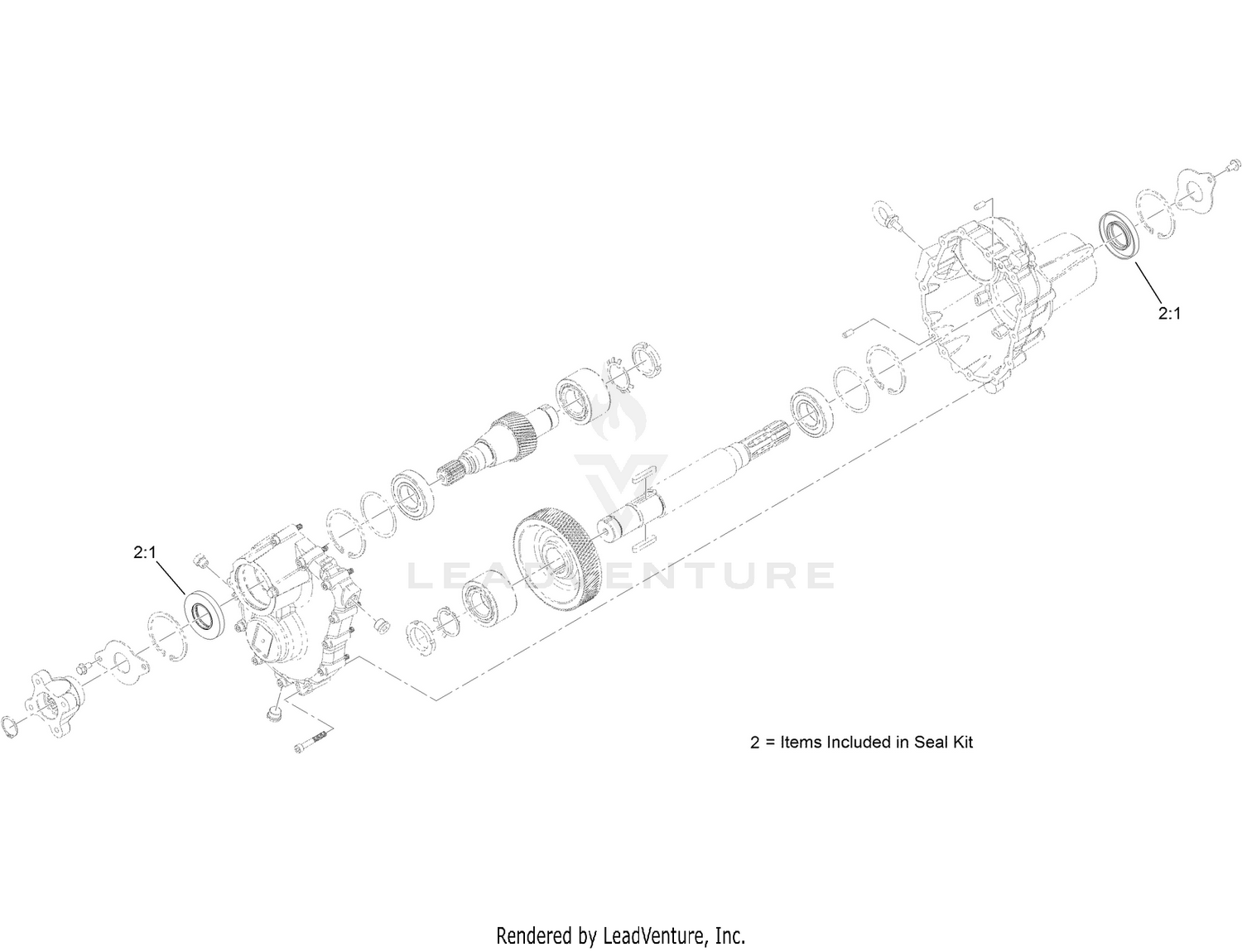 Gearbox Assembly No. 133-4790