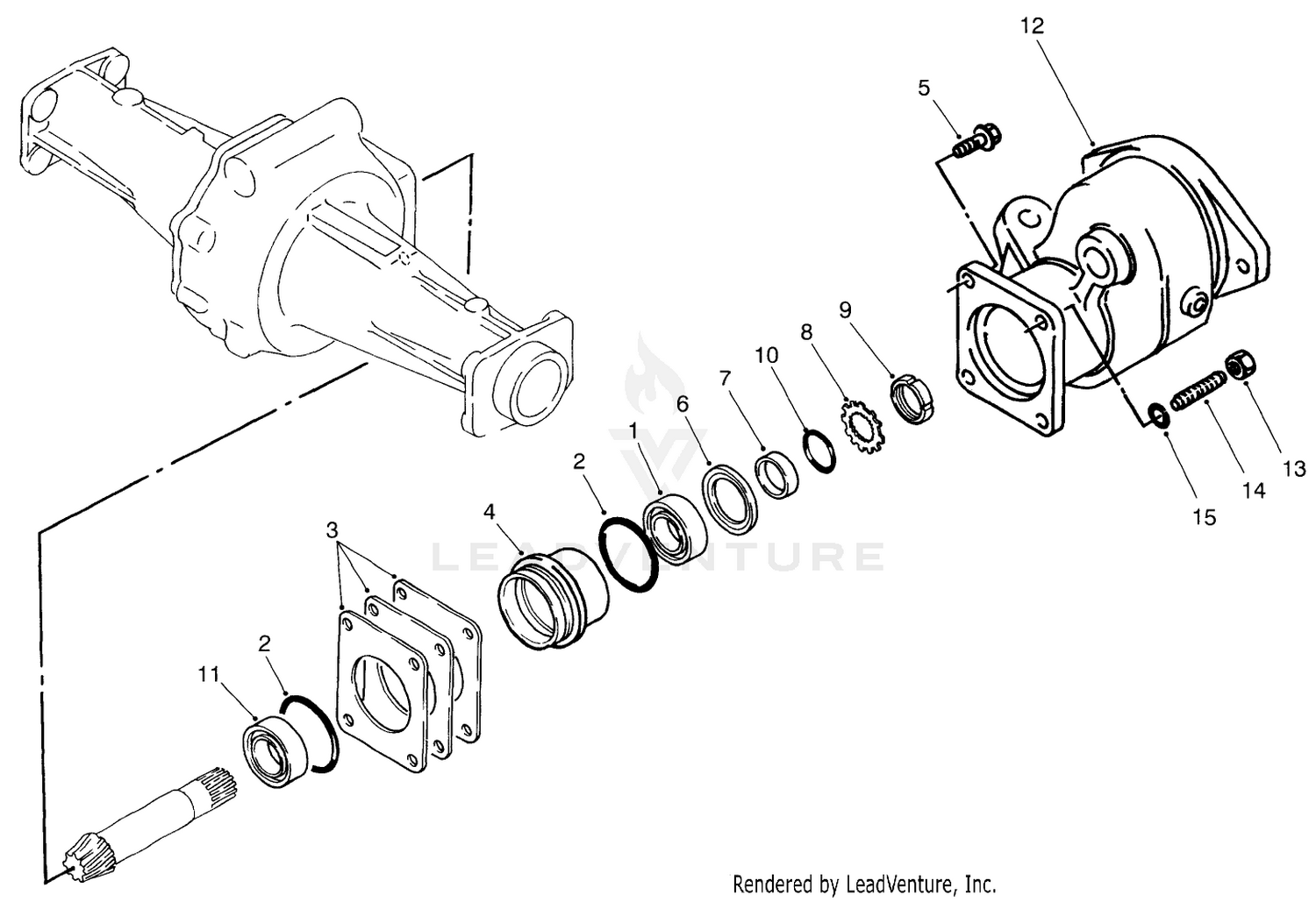 Sleeve Assembly-Axle No. 74-5621