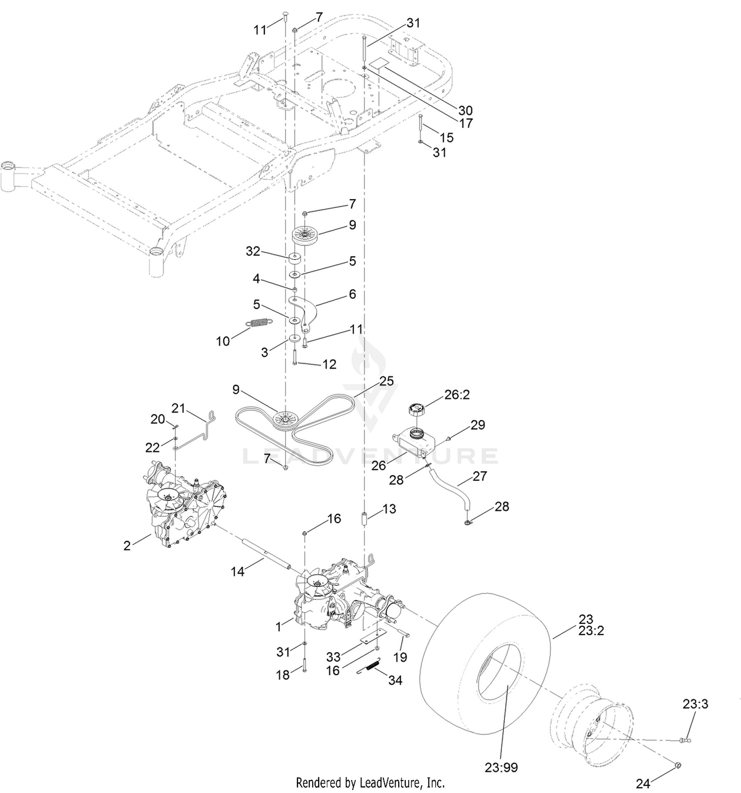 Traction Drive Assembly