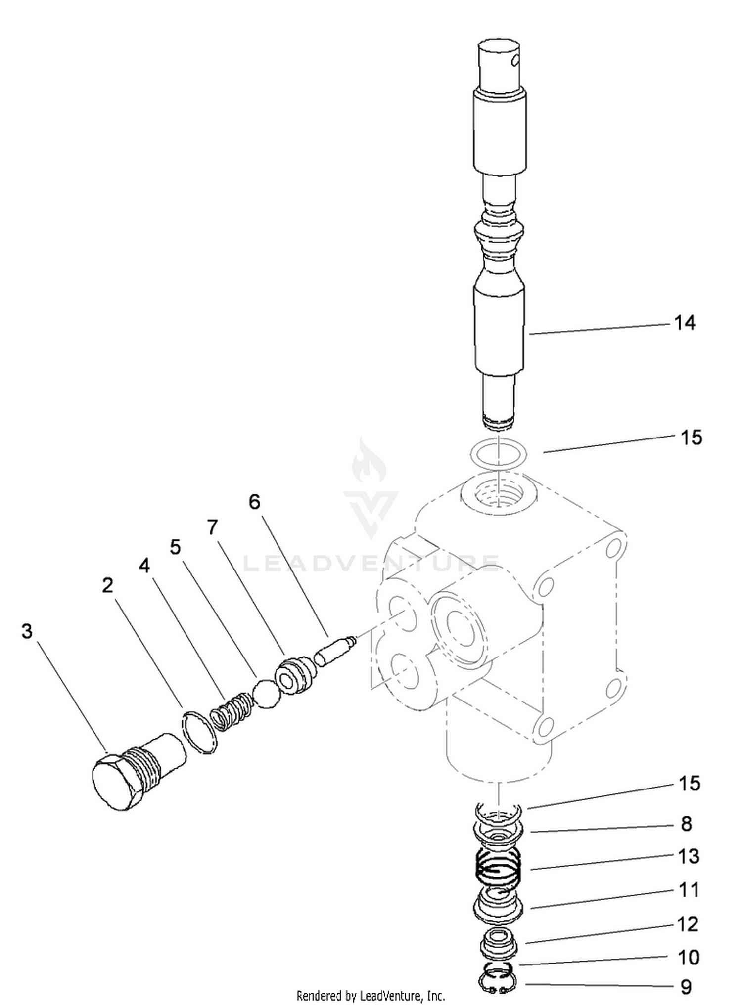 Valve Assembly No. 43-1710