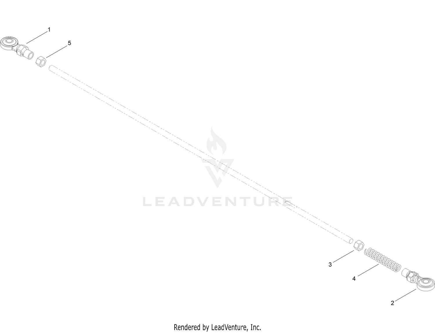 LH Control Rod Assembly No. 144-4582