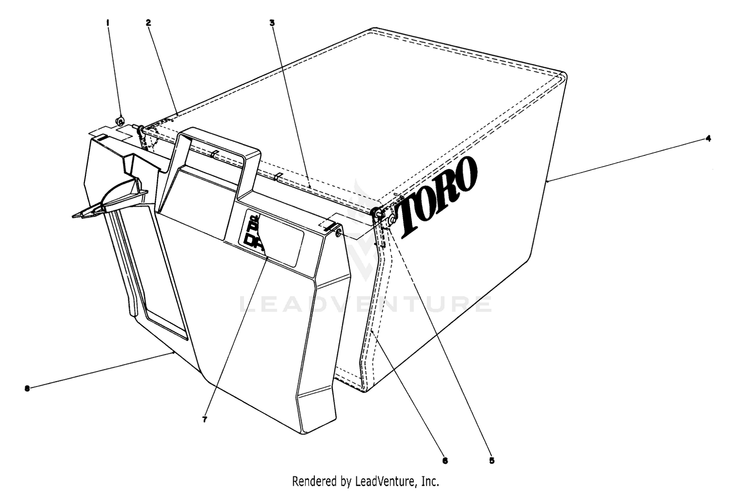 Grass Bag Assembly