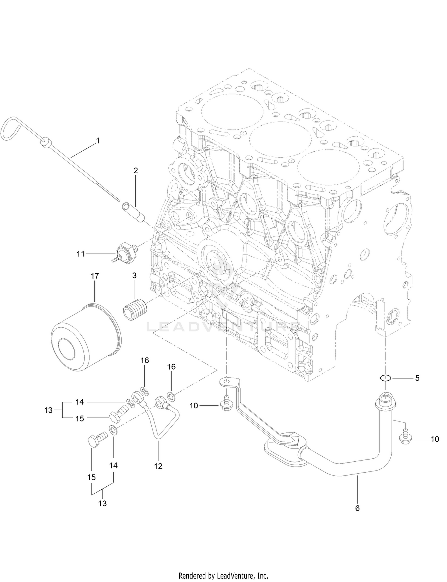 Lubrication and Oil System Assembly