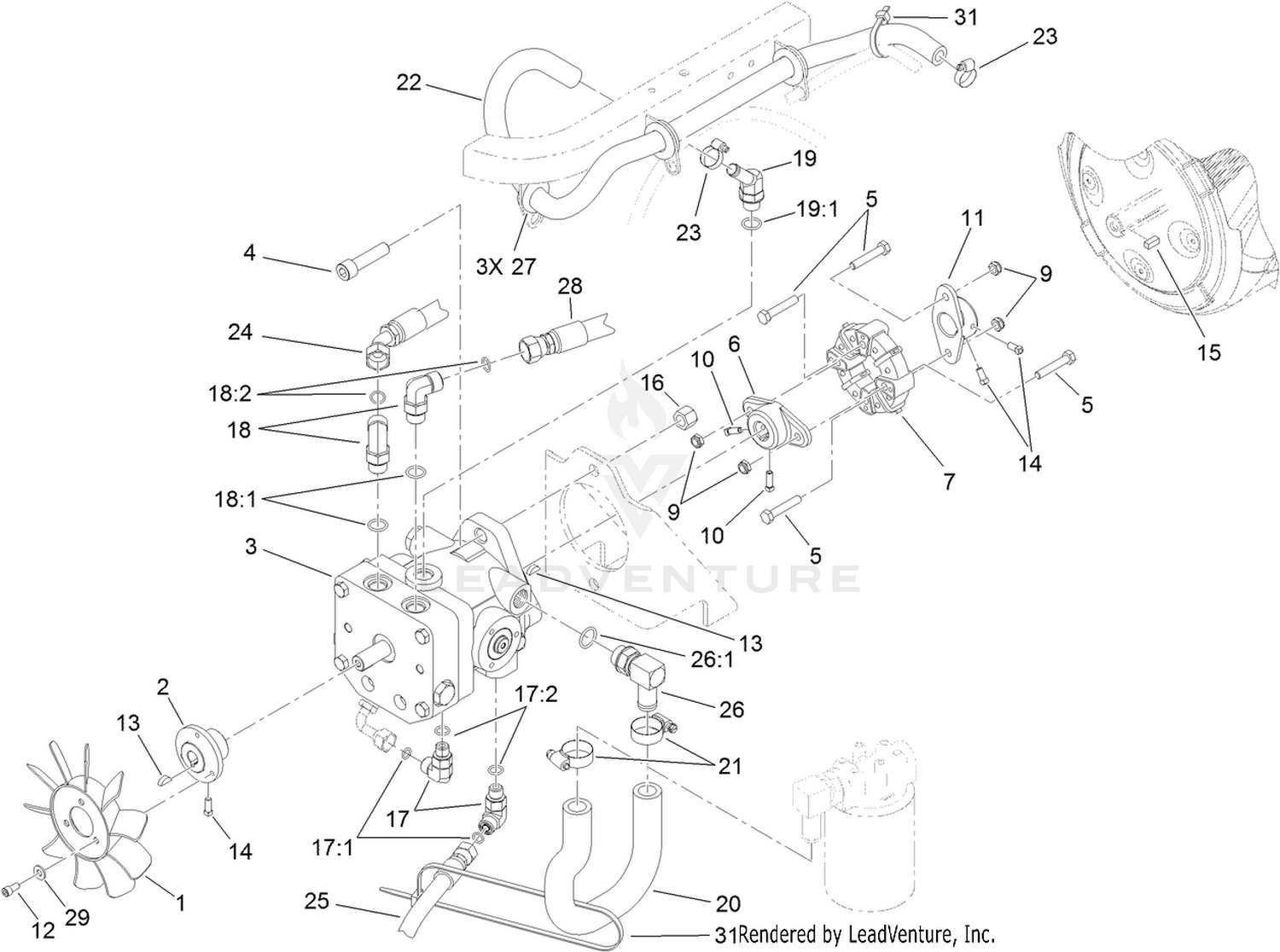 Pump and Coupling Assembly