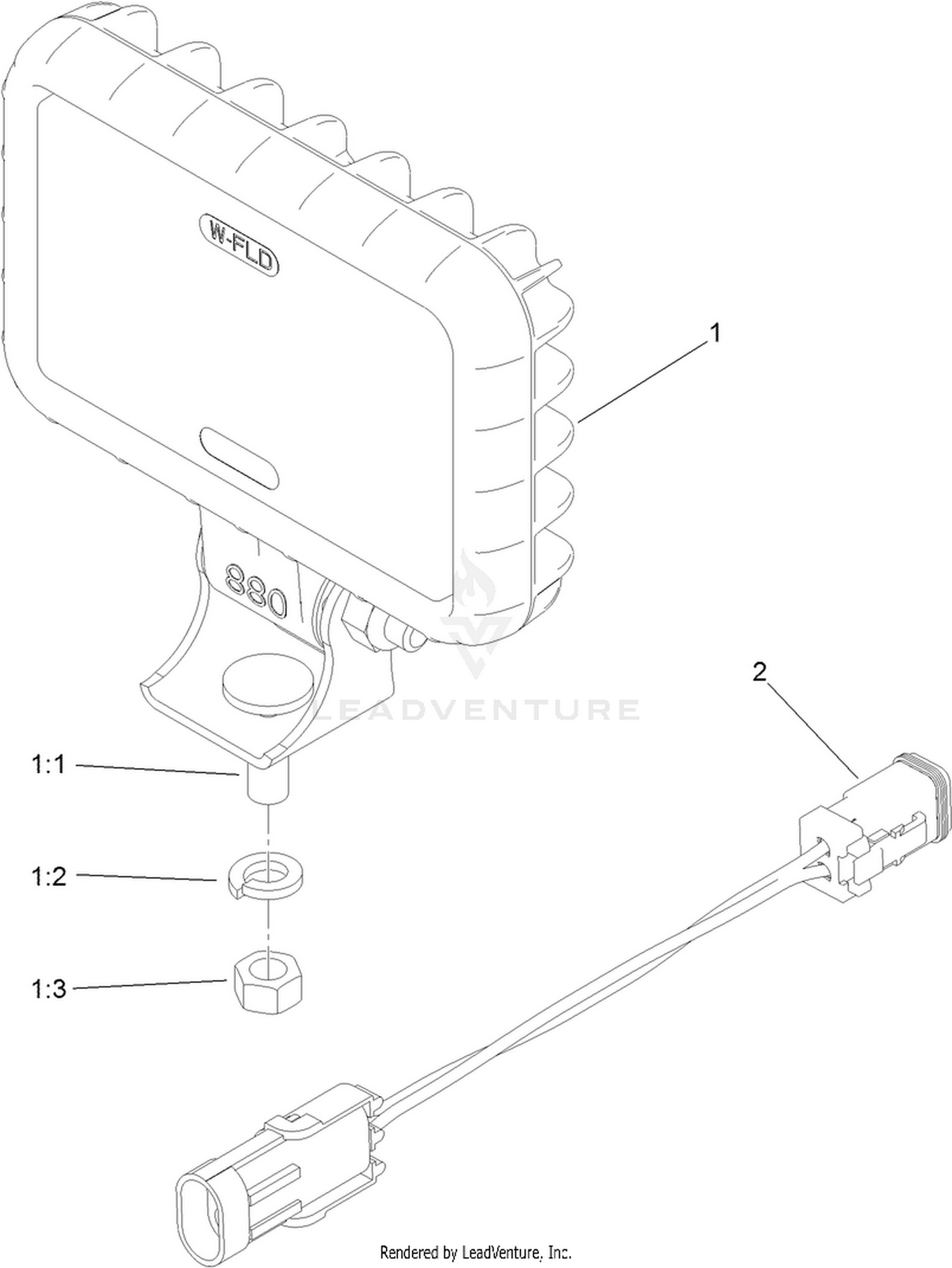 LED Lamp Assembly No. 132-6960