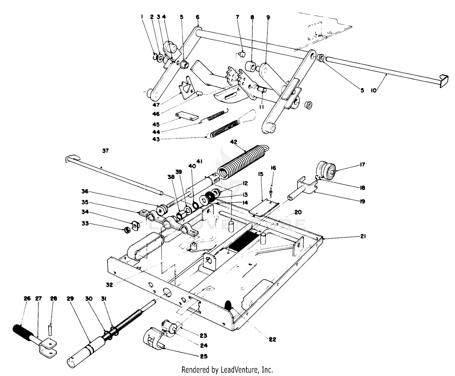 Deluxe Seat Kit Model No. 30786 (continued)