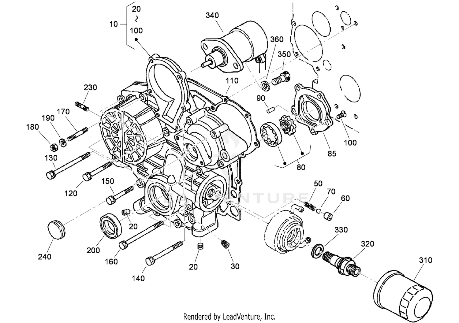 Gear Case Assembly