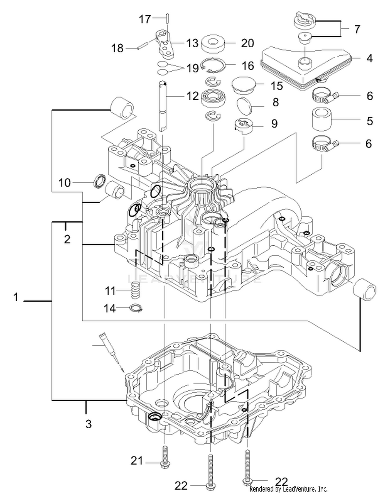 Transaxle Case Assembly