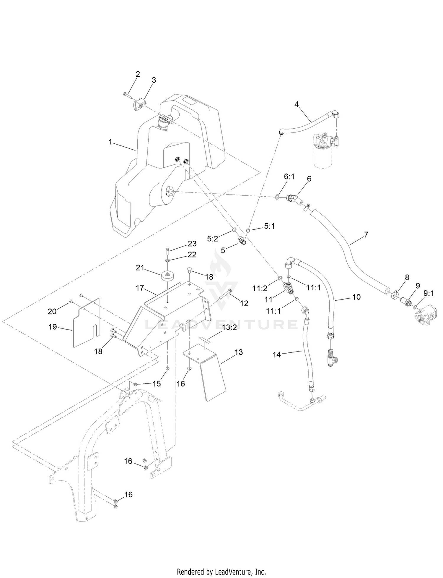 Hydraulic Tank Assembly