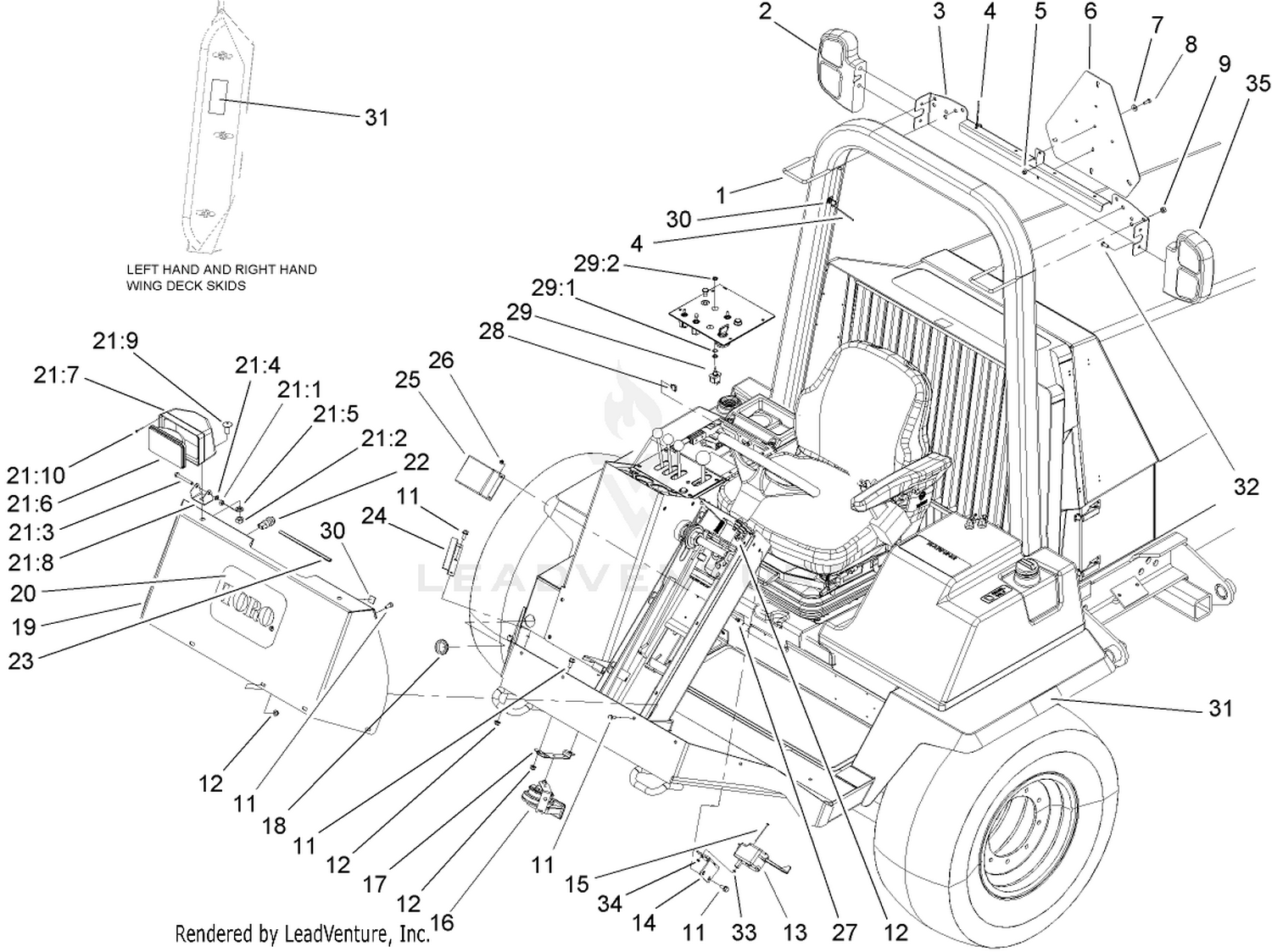 Road Light Assembly