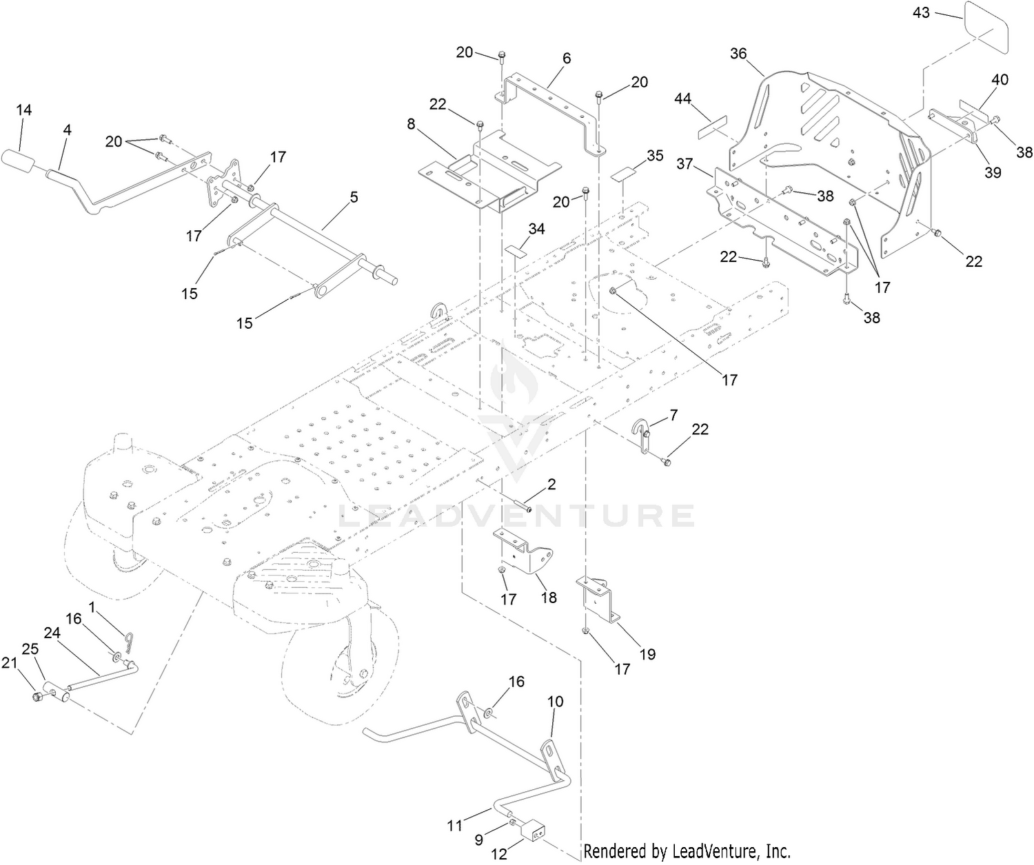 Deck Lift Assembly