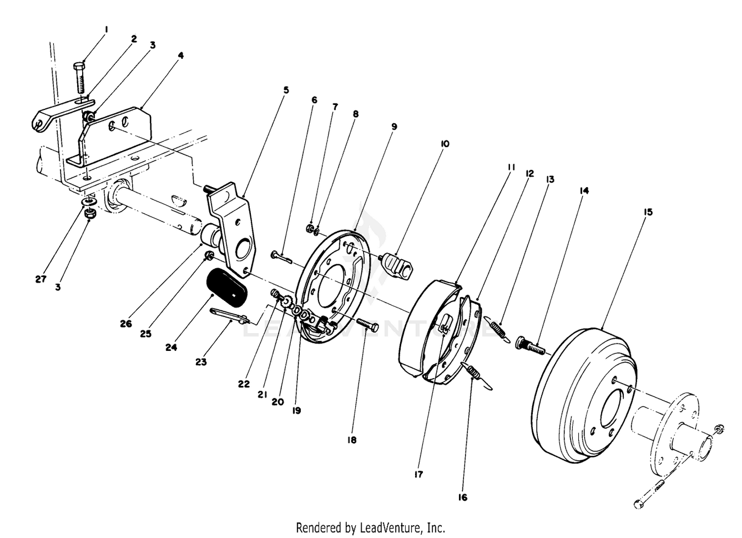Brake Kit Model No. 30758 (optional)
