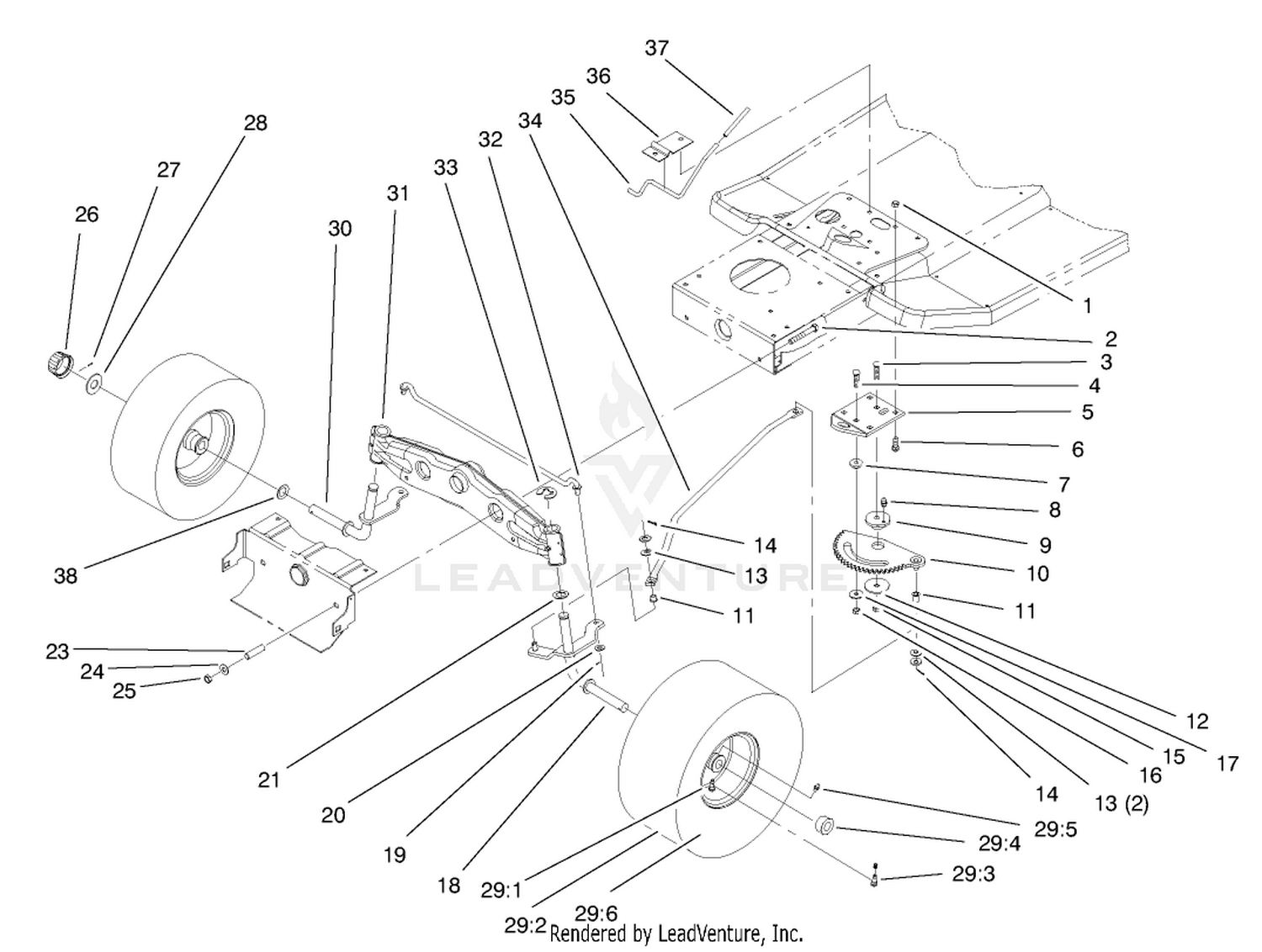 Front Axle Assembly
