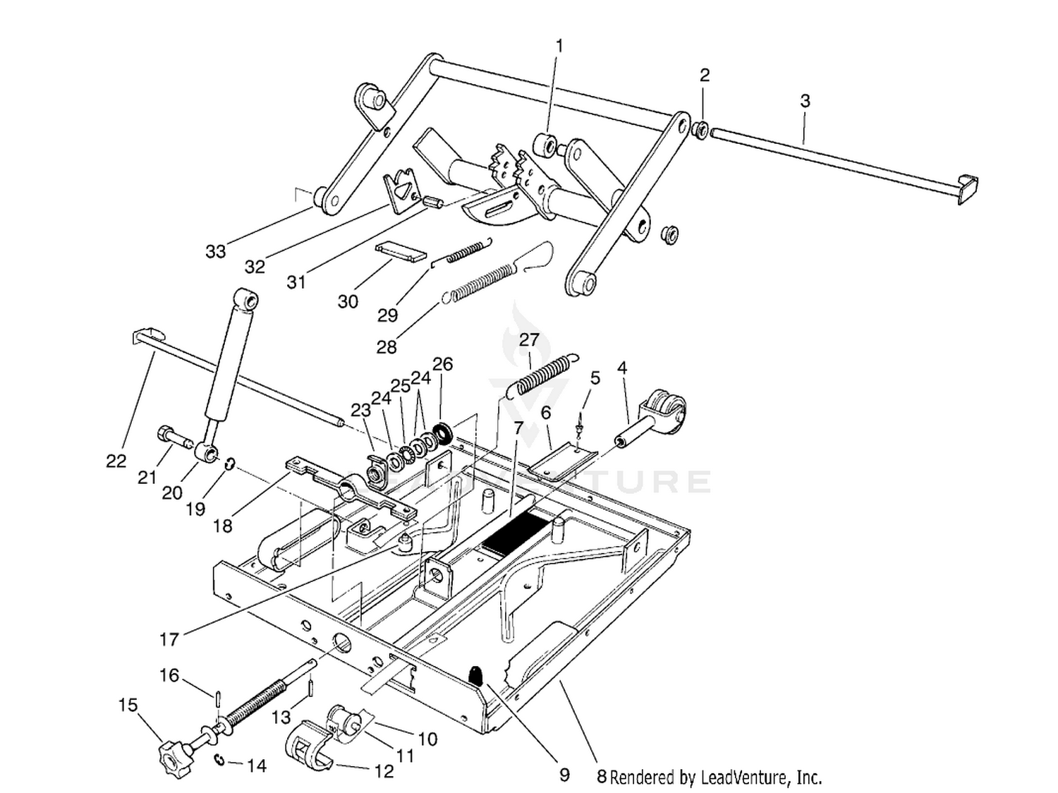 Seat Suspension Assembly