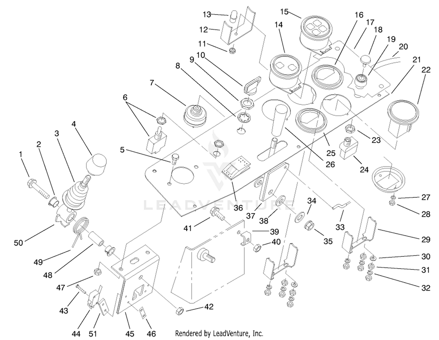 Operator-S Control Console Assembly