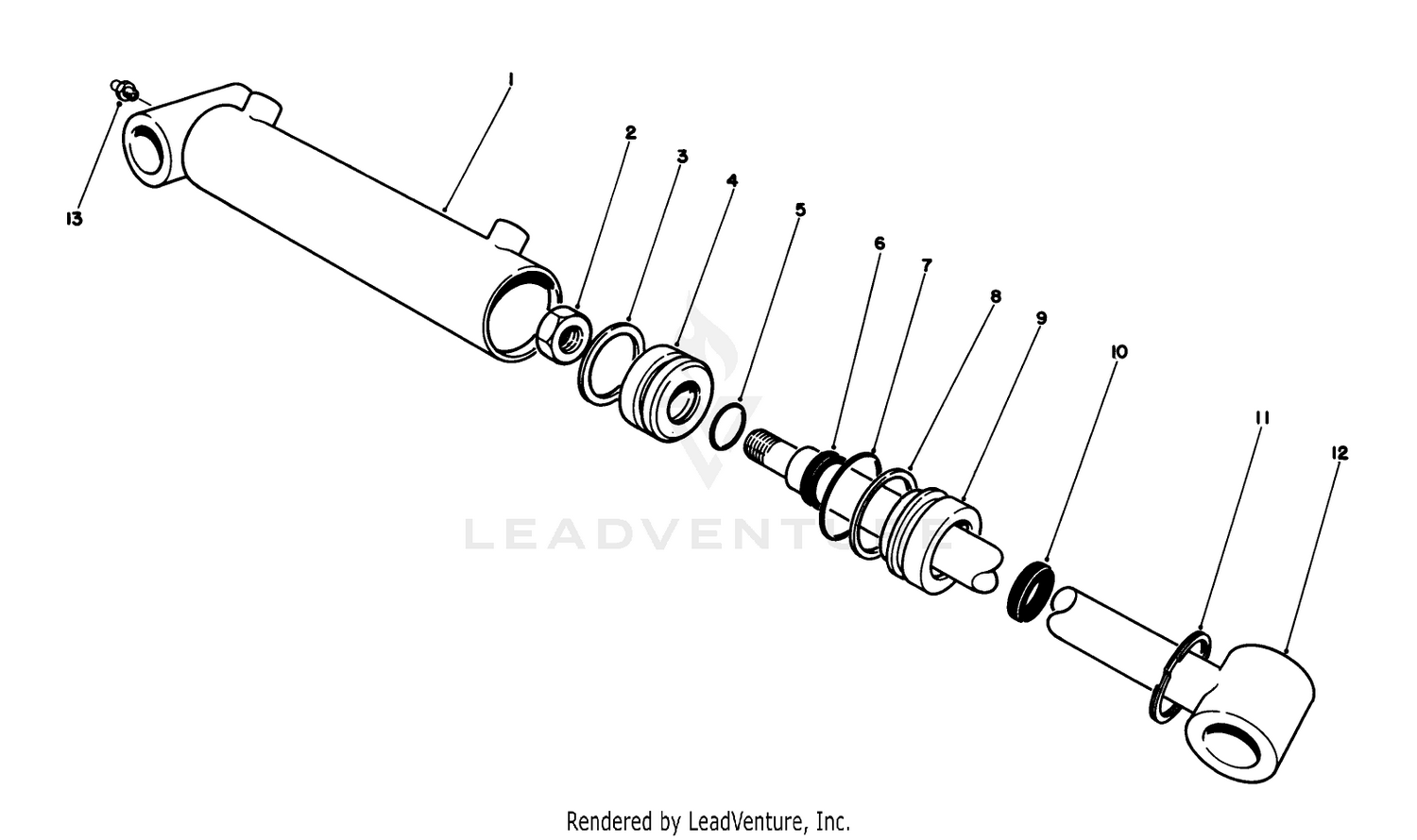 Hydraulic Cylinder No. 75-0780