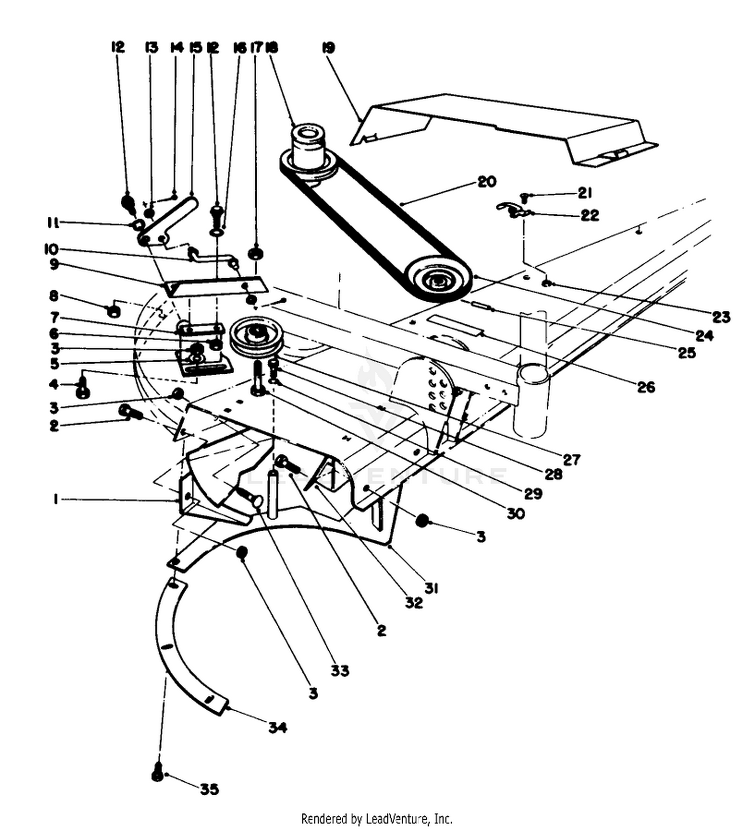 Grass Collection System Model No. 30576 (optional) (continued) 2