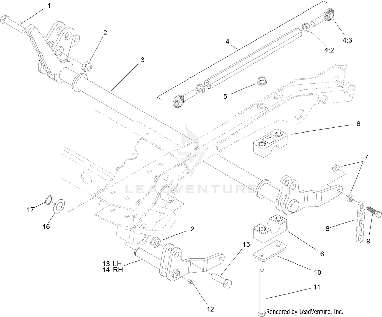 Deck Lift Assembly