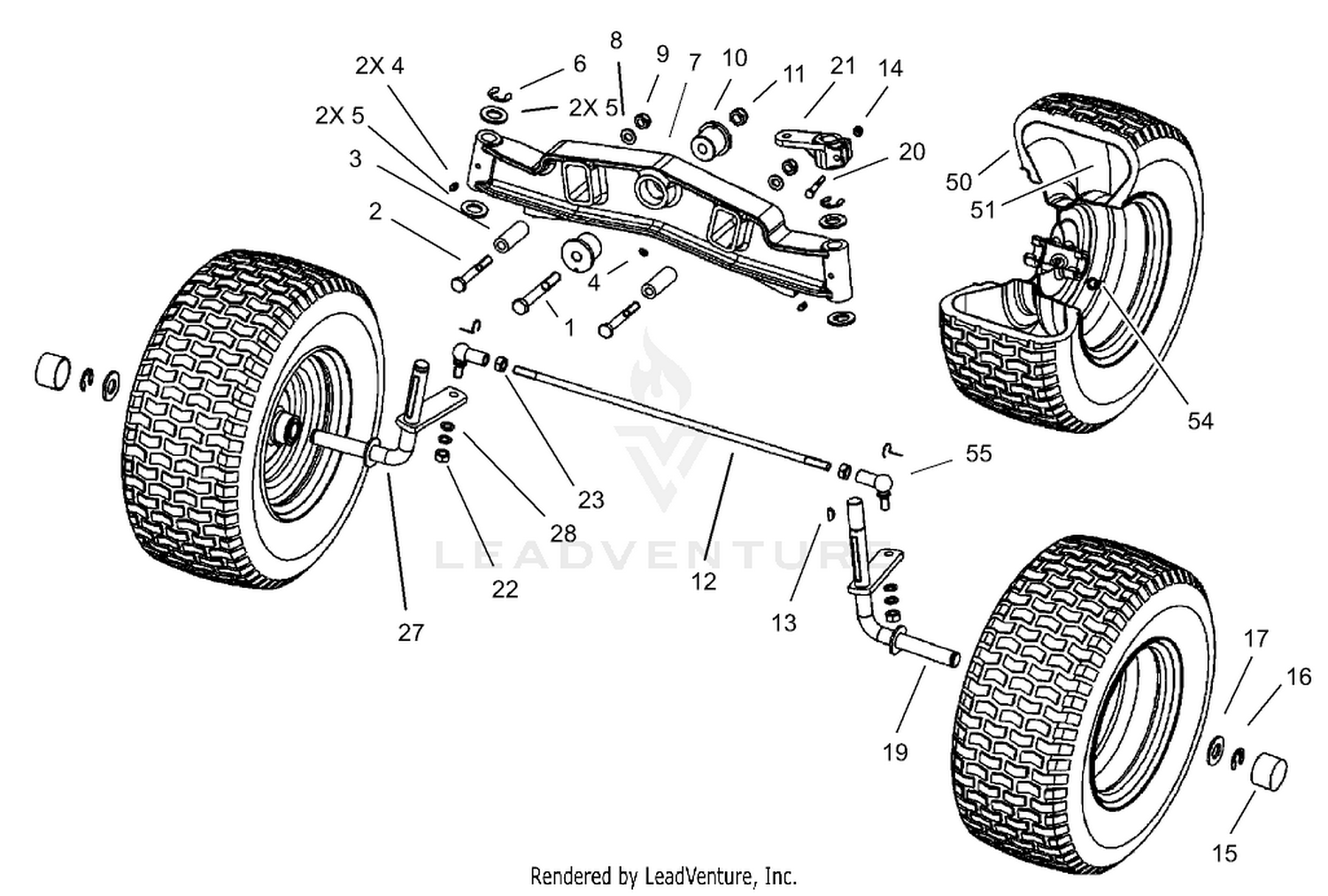 Front Axle Assembly