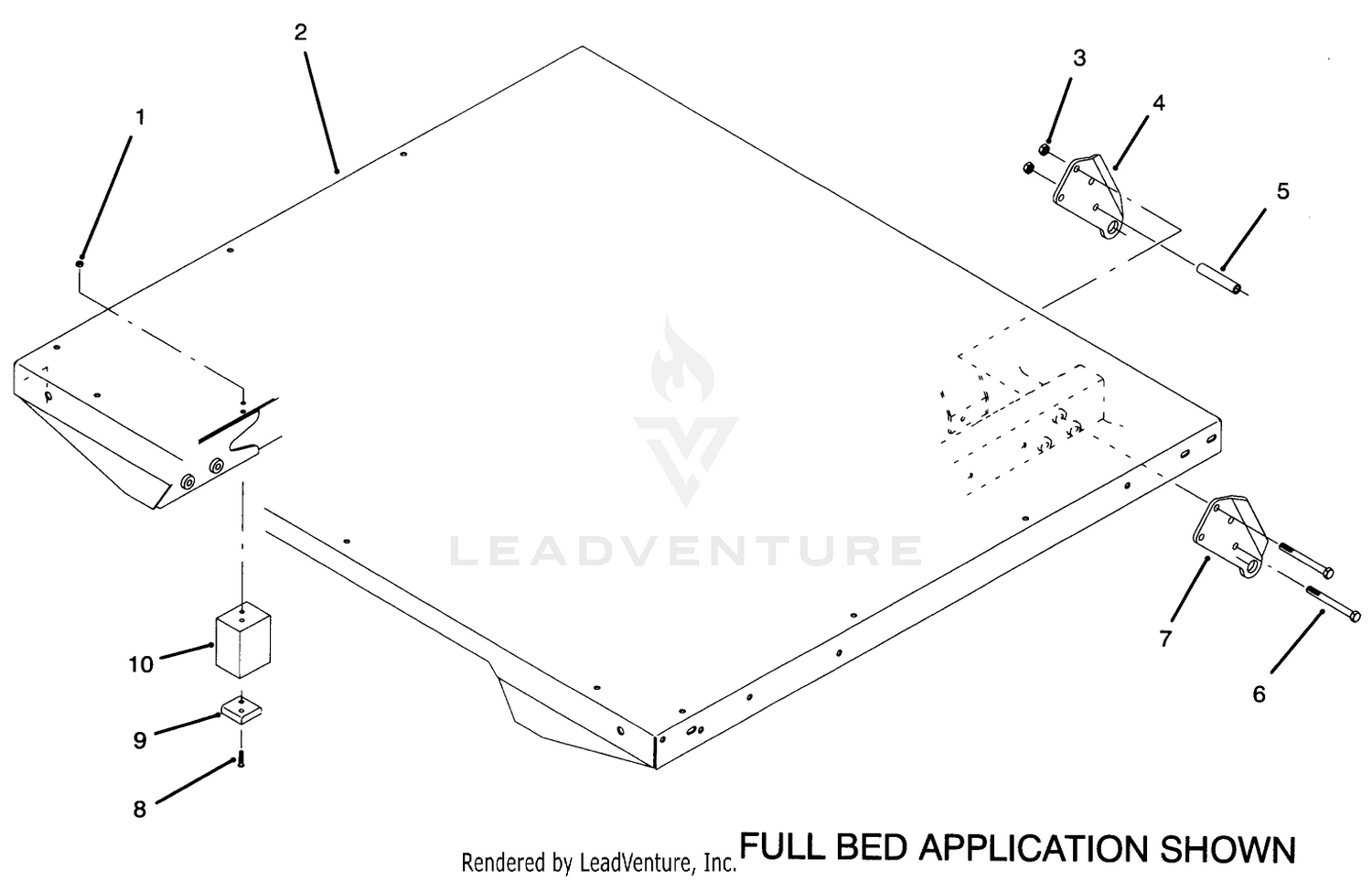 High Bed Kit Assembly