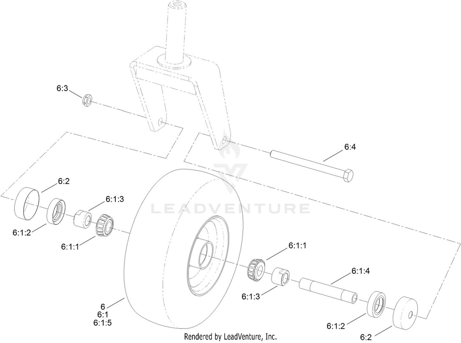 Caster Wheel Assembly